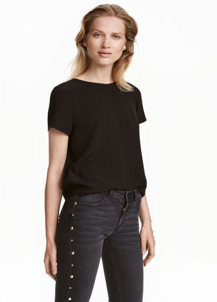 

Блуза H&M 36 Черная (1089-072)