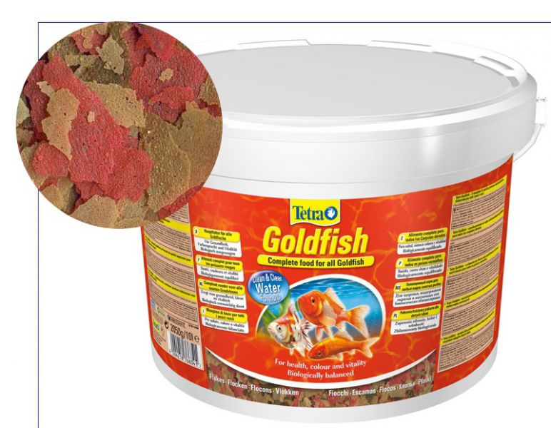 

Корм Tetra Goldfish хлопья 10 литров или 2,05 кг