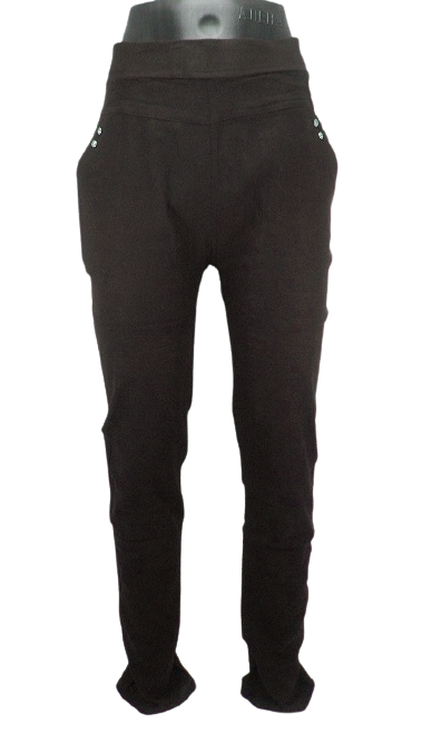

Брюки с карманами Kenalin K507 3XL-4XL черные