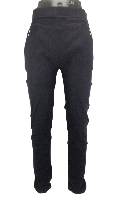 

Брюки с карманами Kenalin K507 3XL-4XL темно-синие