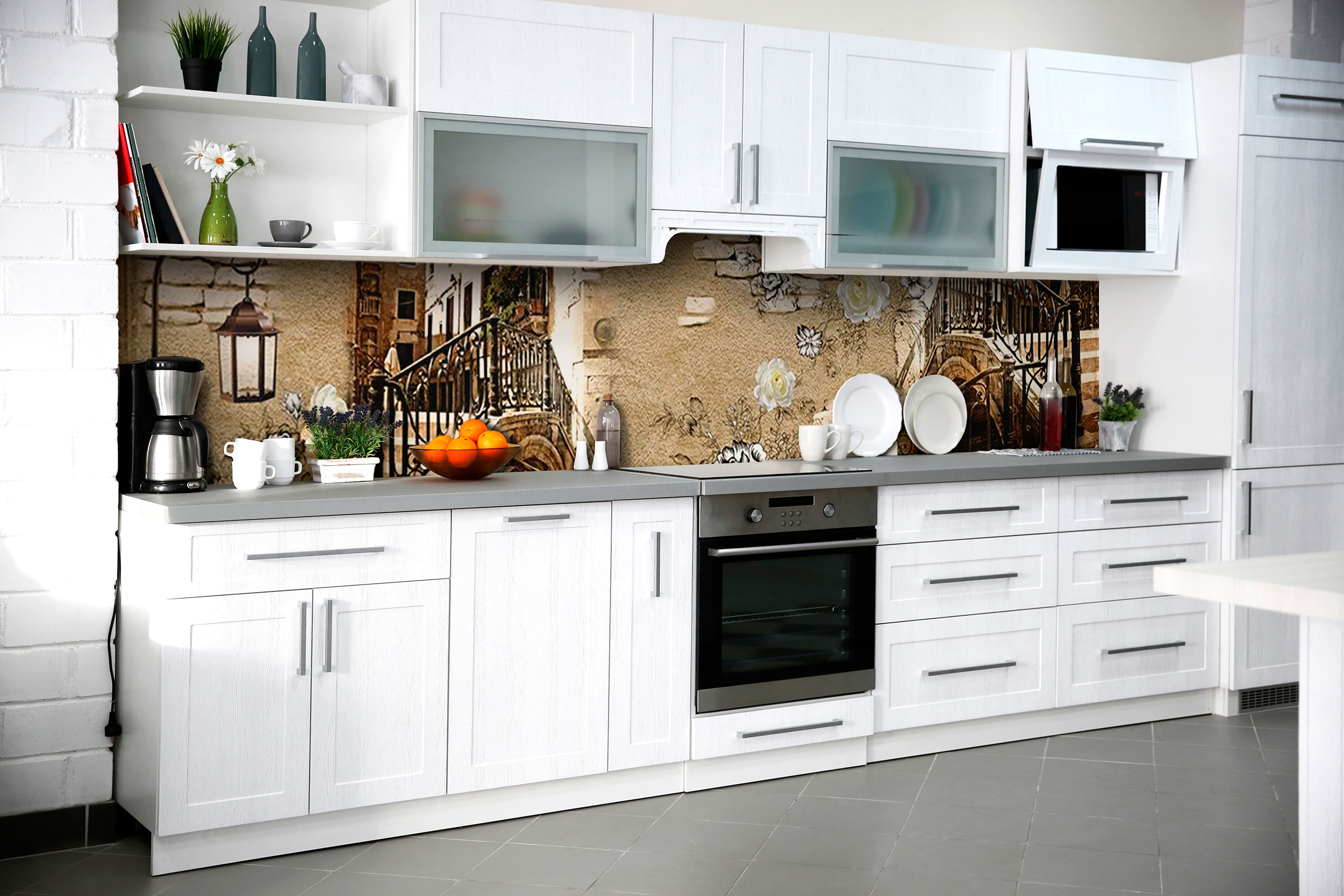 

Скинали на кухню Zatarga Шёпот Венеции 600х2500 мм