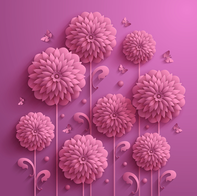 

Фотообои 3D '3D Цветы' (2599) , Мелкий песок