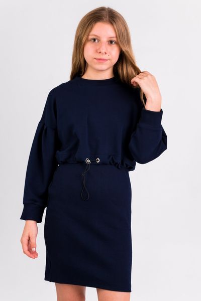 

Платье с коротким рукавом и кофта Suzie КП-27003-1 152 см тёмно-синий