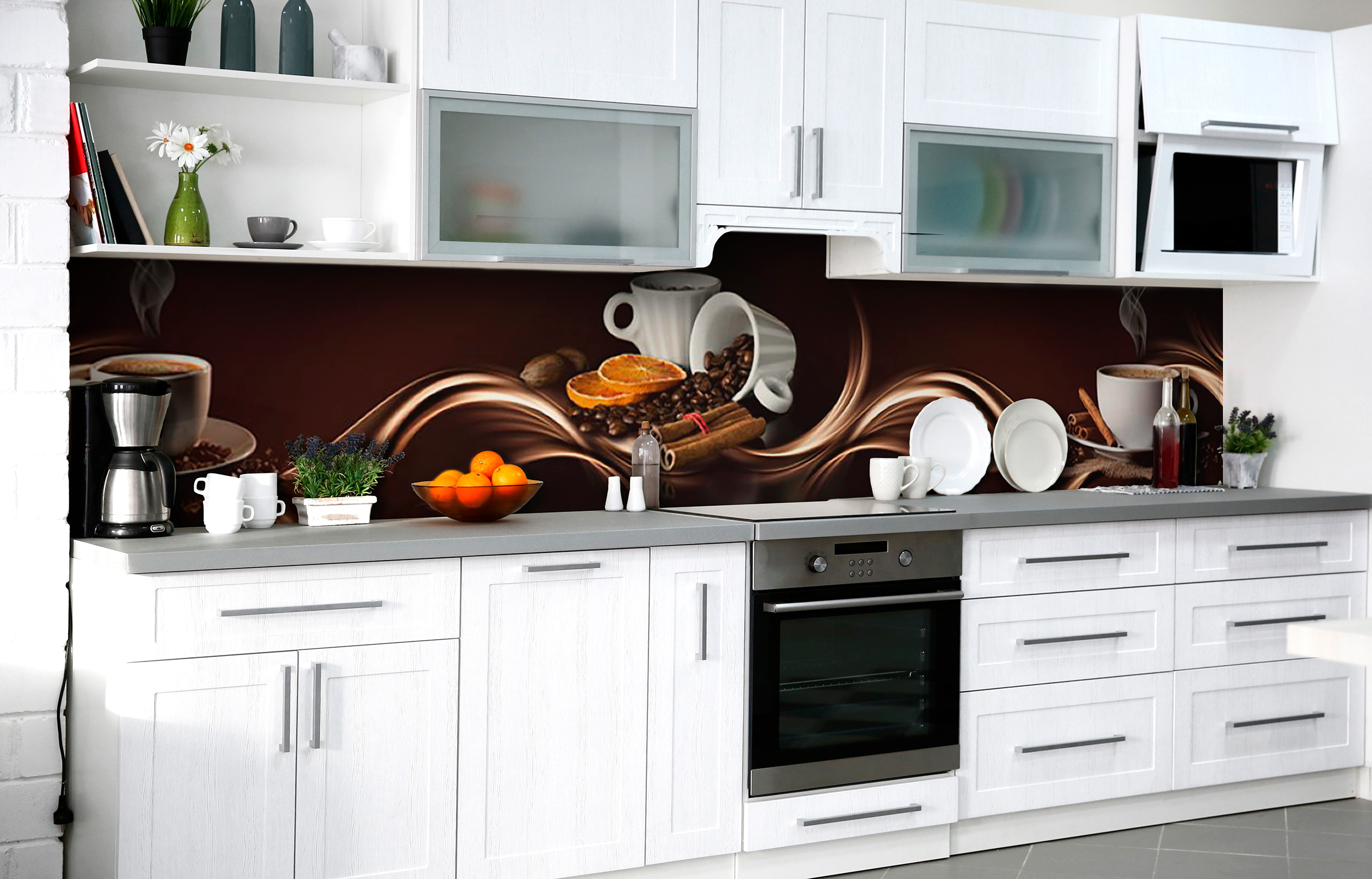 

Скинали на кухню Zatarga Многообразие вкуса 650х2500 мм (Z182635/1)