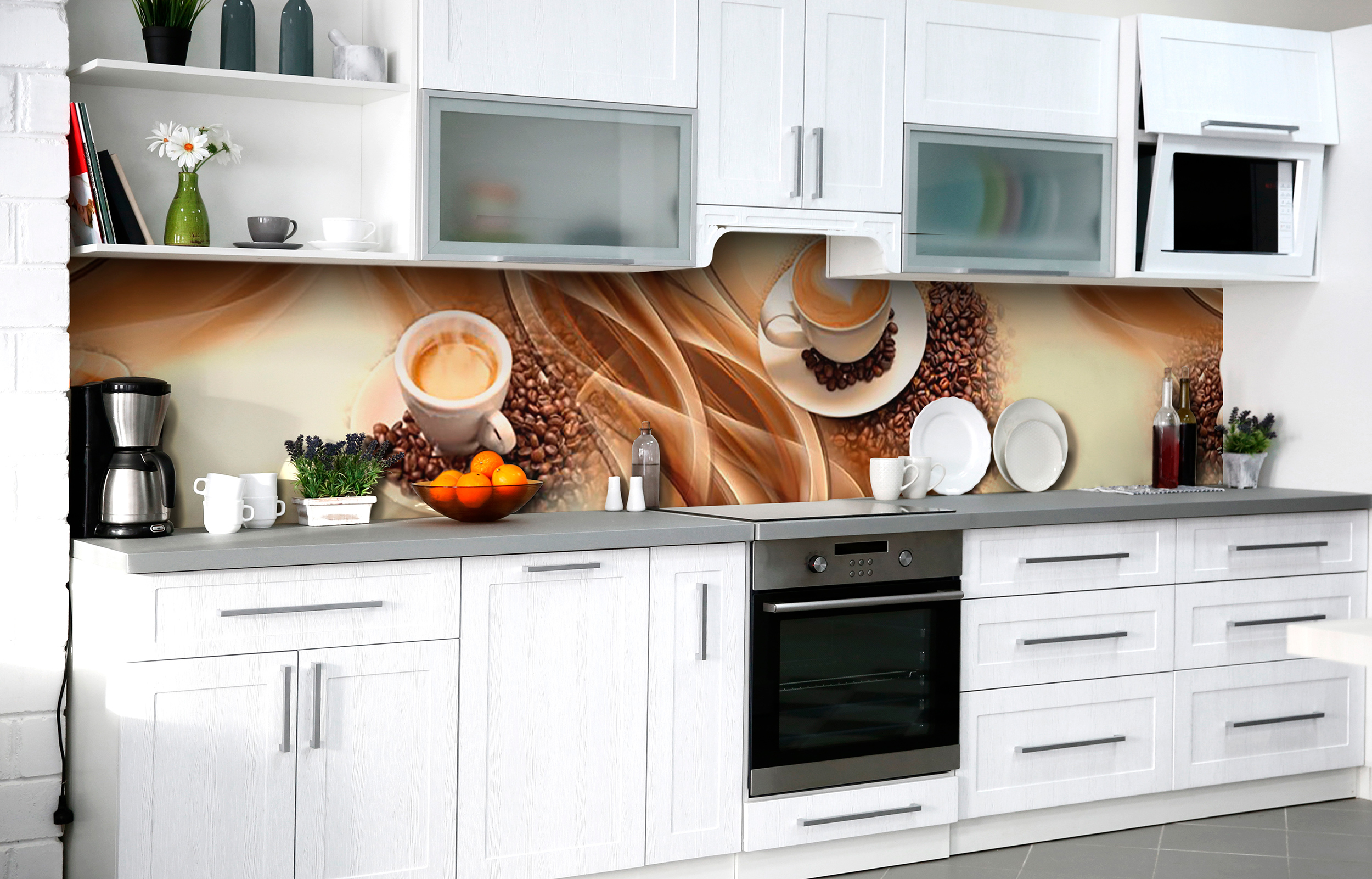 

Скинали на кухню Zatarga Манящий аромат 650х2500 мм (Z182677/1)