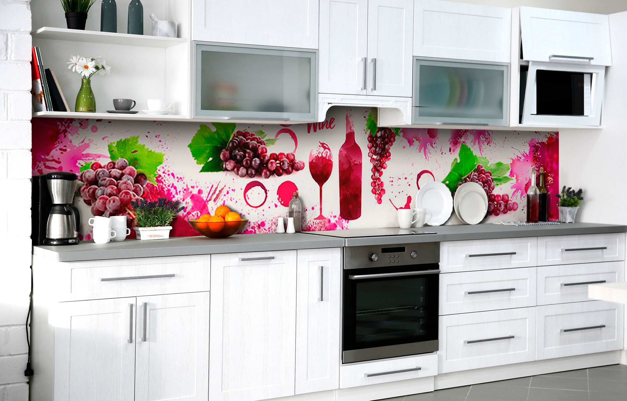 

Скинали на кухню Zatarga Молодое вино 650х2500 мм (Z182682/1)