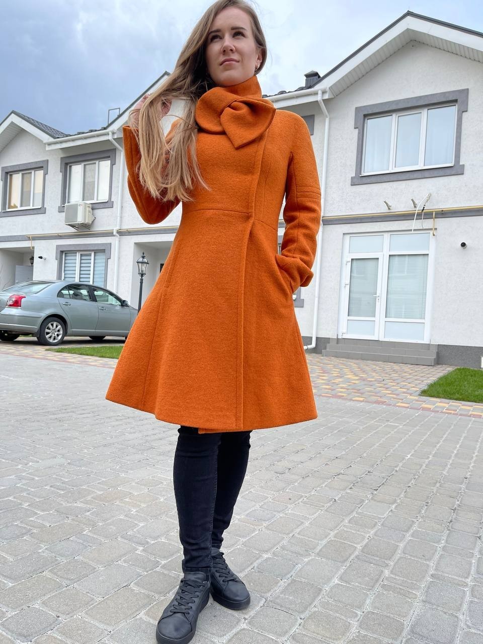 

Женское пальто Albanto НRT244W XS Горчица