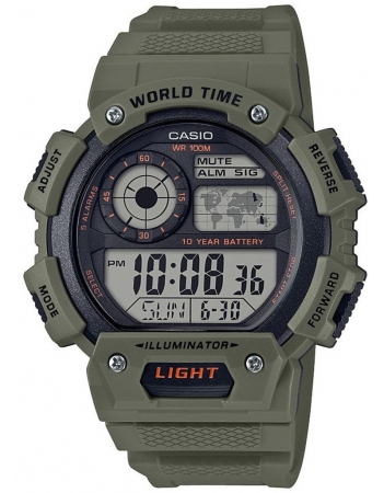 

Мужские наручные часы Casio AE-1400WH-3AVEF