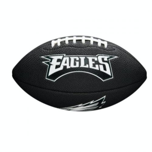 

Мяч для американского Wilson футбола Wilson MINI NFL TEAM SOFT TOUCH FB PH №3 черный WTF1533BLXBPH