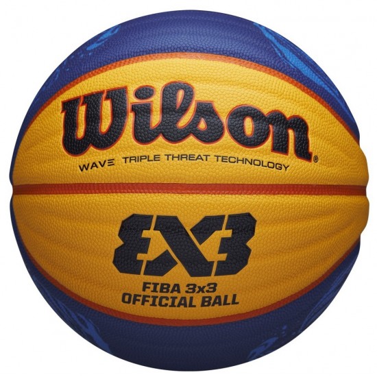 

Мяч баскетбольный Wilson FIBA 3X3 GAME BSKT 2020 EDITION 285 №6 Синий/желтый WTB0533XB2020