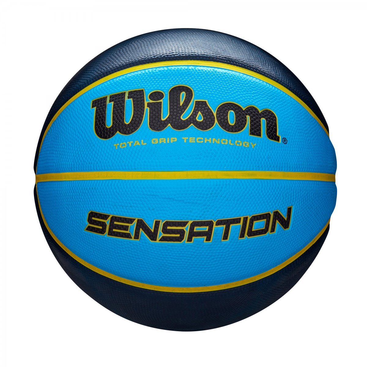 

Мяч баскетбольный Wilson SENSATION SR 295 BBALL №7 оранжевый/синий WTB9118XB0702
