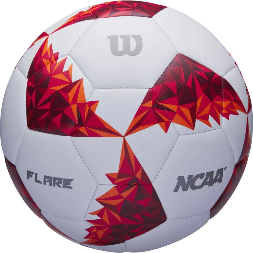 

Мяч футбольный Wilson NCAA FLARE №5 Белый/Красный WTE4950XB05