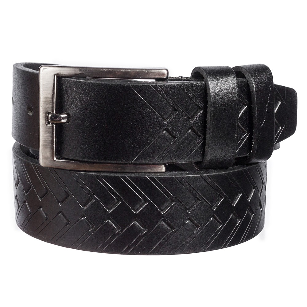 

Ремень кожаный Y.S.K. классический 3,5 см 3040-1 черный