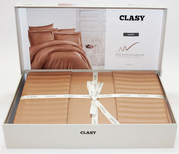 

Clasy Deluxe Saten Stripe Tarcin евро