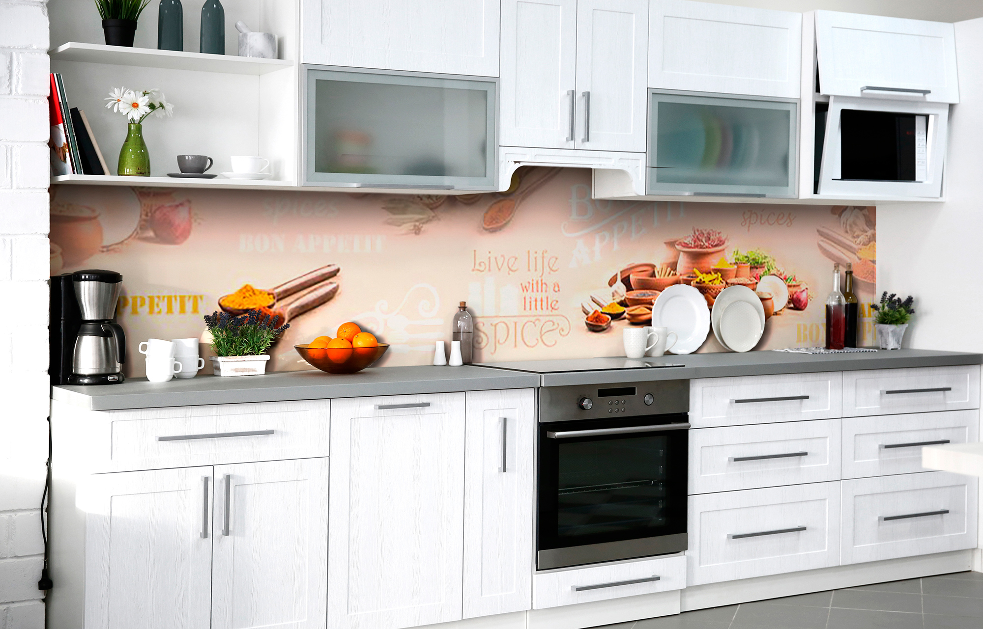 

Скинали на кухню Zatarga Специи Востока 650х2500 мм (Z183131/1)