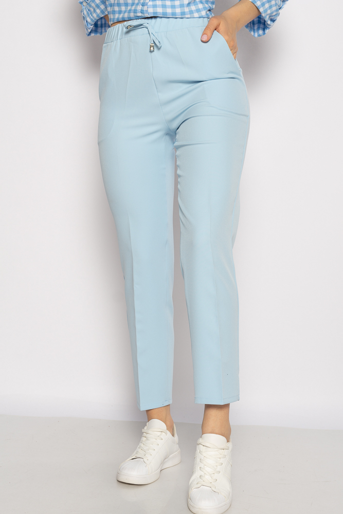 

Брюки женские зауженные Time of Style 633F003 40 Голубой