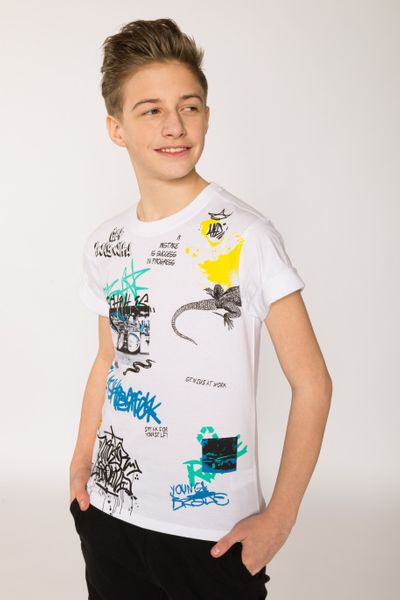 

Футболка Reporter Young 211-0440B-46-200 158 см білий