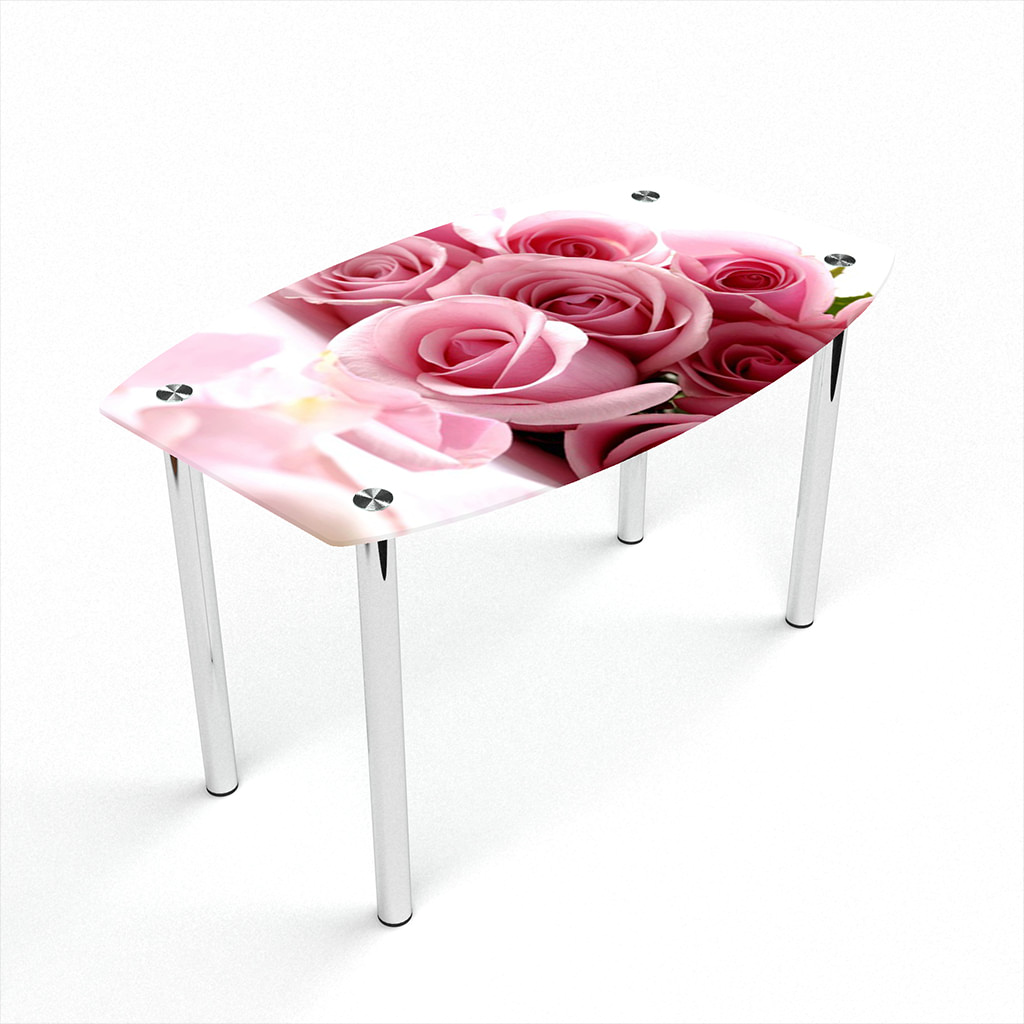 

Стіл БЦ-стіл Бочка Pink Roses Еко (610 x 910 x 750)