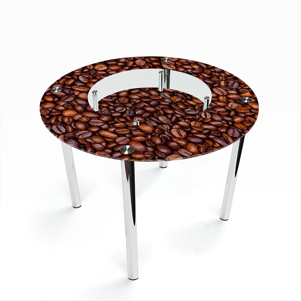 

Стіл БЦ-стіл Круглий з полицею Coffee aroma Еко (700 x 700 x 750)