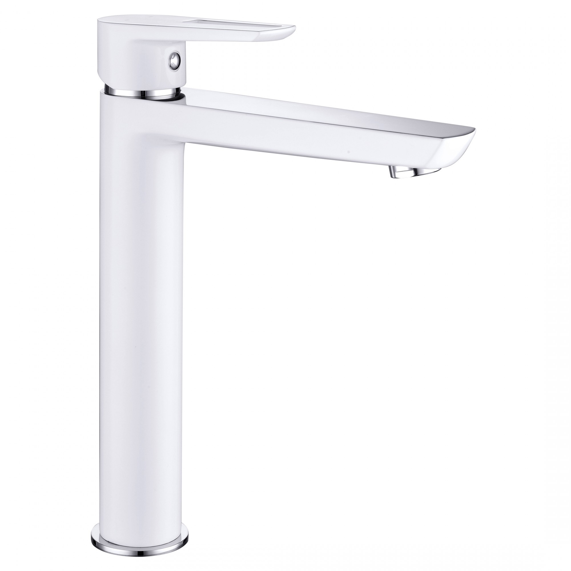 

Смеситель для раковины Imprese Breclav (05245WH) хром/белый