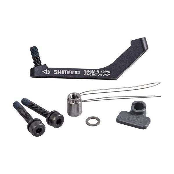 

Адаптер SHIMANO для диск гальм шосе, задній, ротора 140мм, болт 25мм, FLATMOUNT