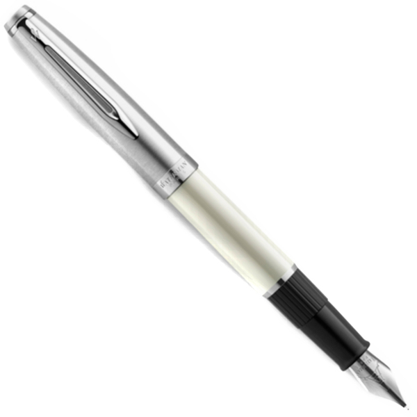 

Перьевая ручка Waterman Embleme Ivory CT FP F 13 503