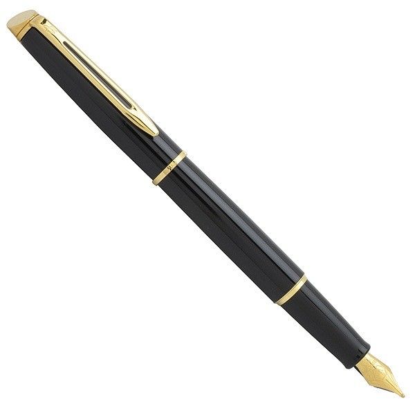 

Перьевая ручка Waterman Hemisphere Black GT 12 053