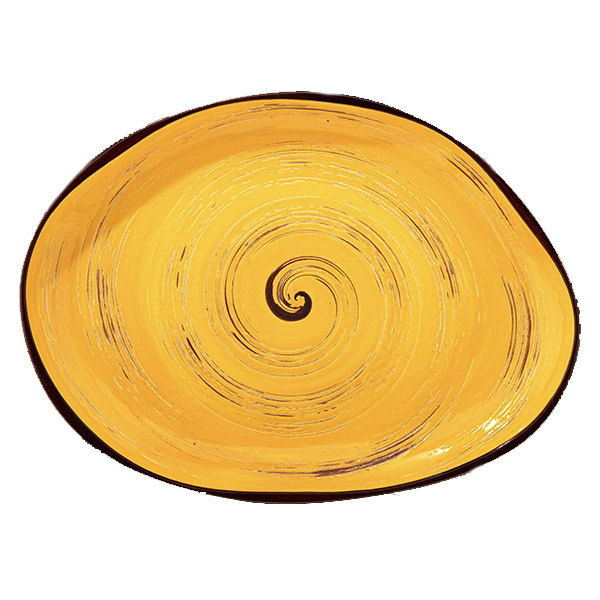 

Блюдо Wilmax Spiral Yellow 33 х 24,5 см WL-669442 / A