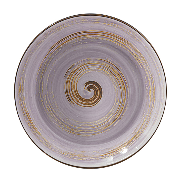 

Тарелка Wilmax Spiral Lavander 25,5 см 350 мл WL-669727 / A