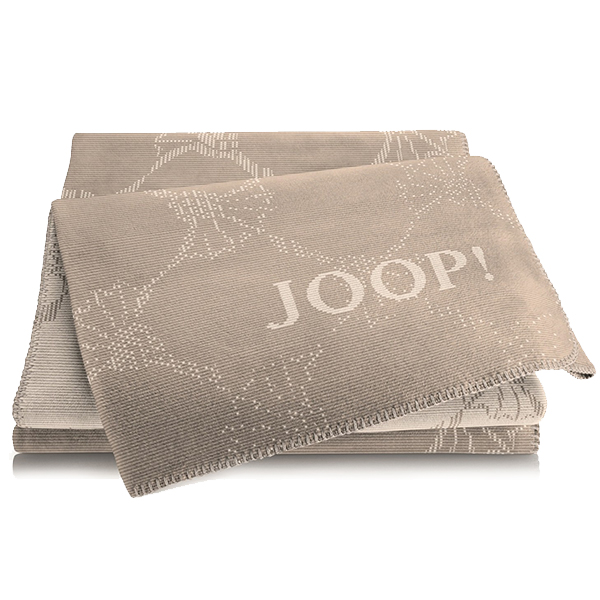 

Плед Biederlack JOOP! CF DOUBLE Palisade-Creme 150х200 см 746801