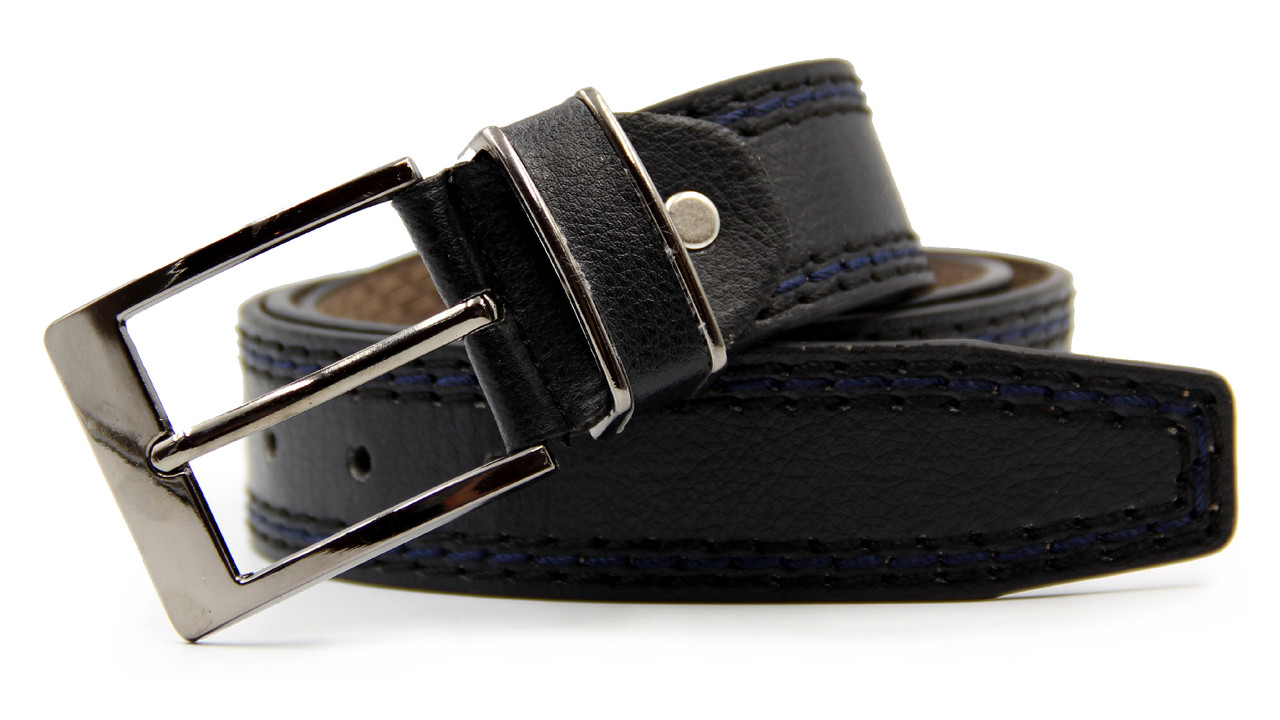 

Ремень мужской кожаный с классической пряжкой