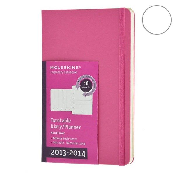 

Ежедневник Moleskine 2013-2014 маленький маджента DHD118WT2