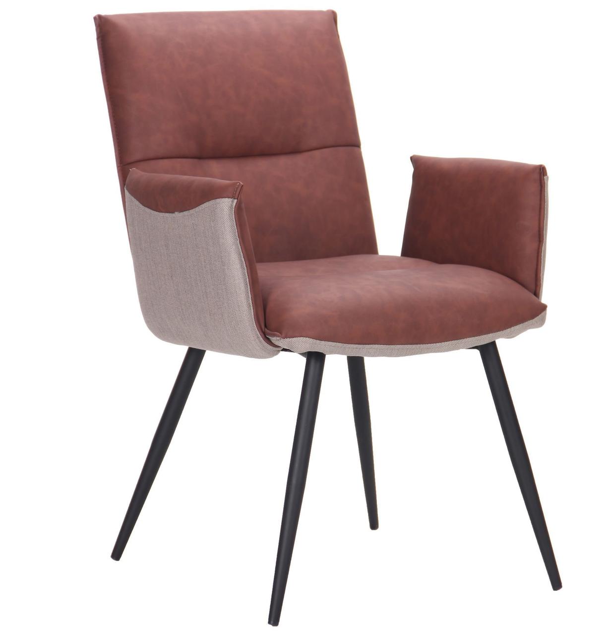 

Кресло Alphabet K black/dark amber