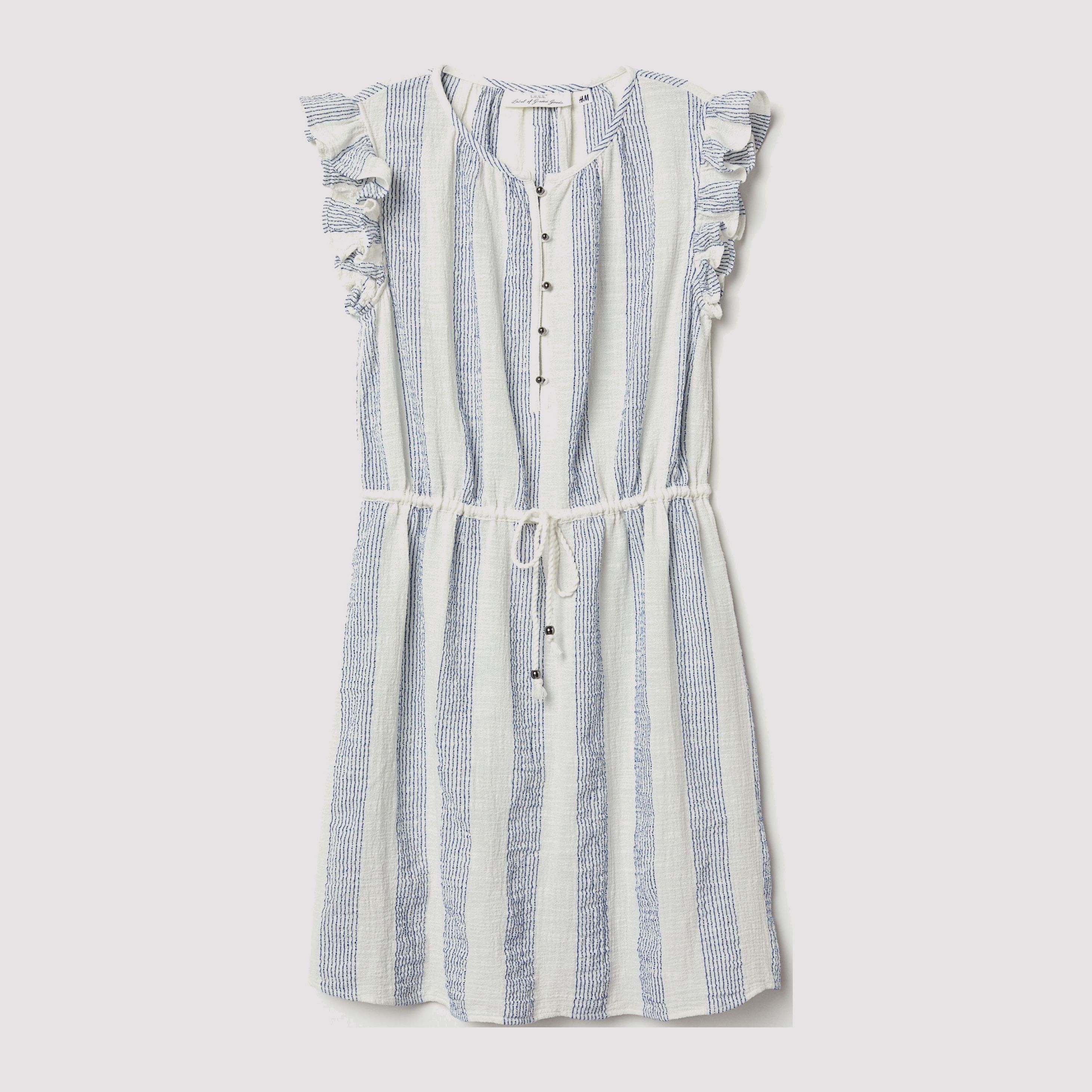 

Платье H&M 6813158-ACSF 42 Белое с синим
