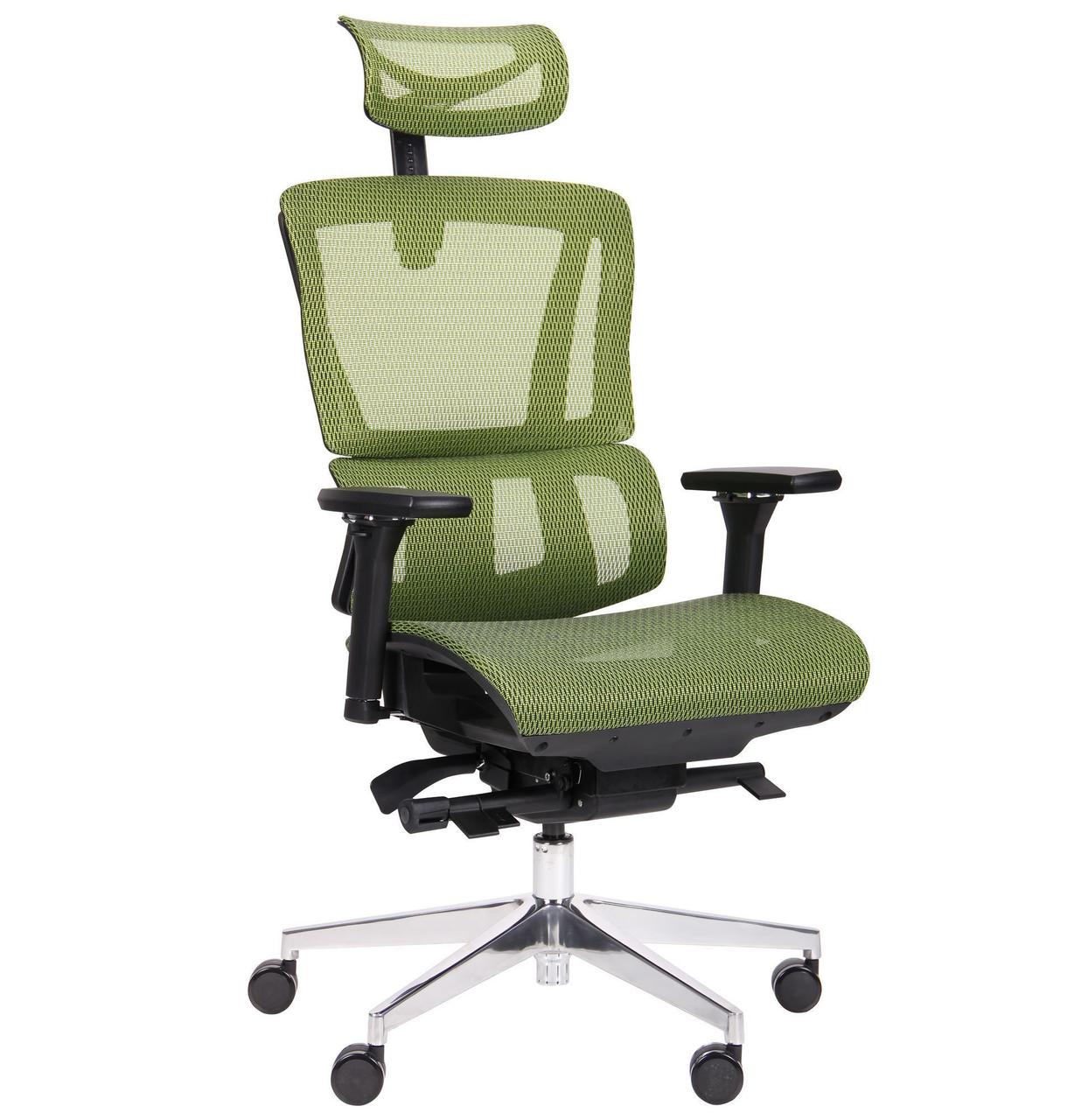 

Кресло Agile Black Alum Green