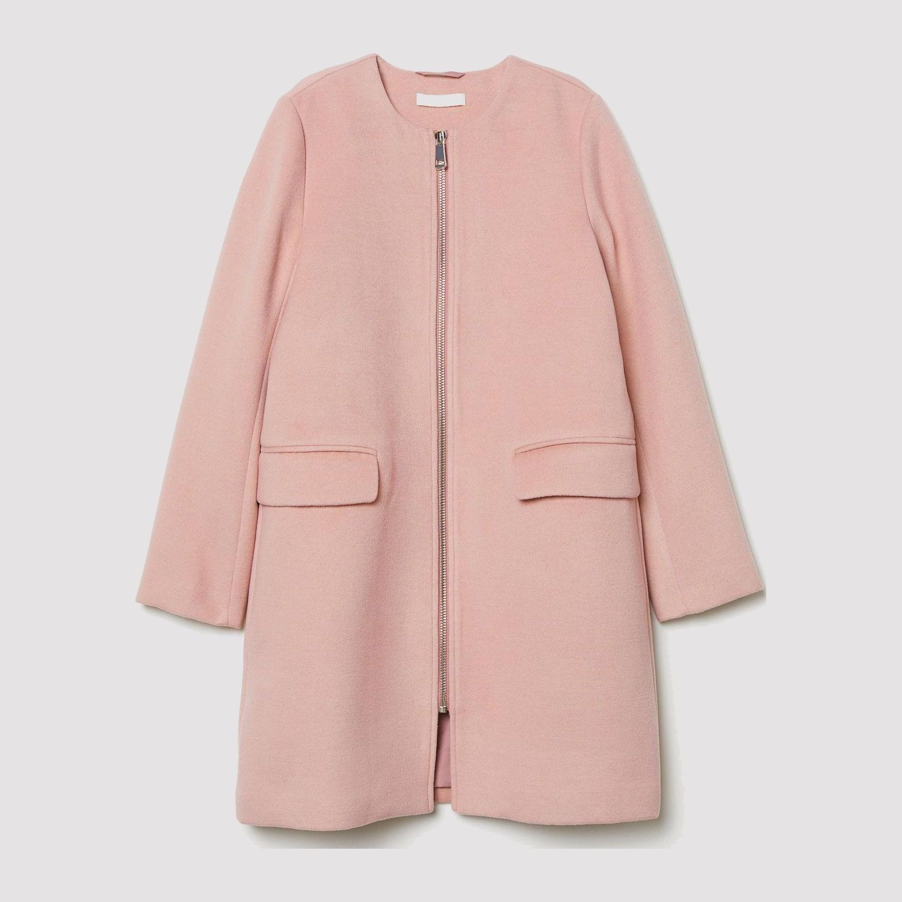 

Пальто H&M 6807908-ACWG 48 Розовое