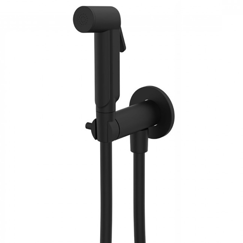

Смеситель с гигиеническим душем GRB Black Rondo 08225102 (SX900346)