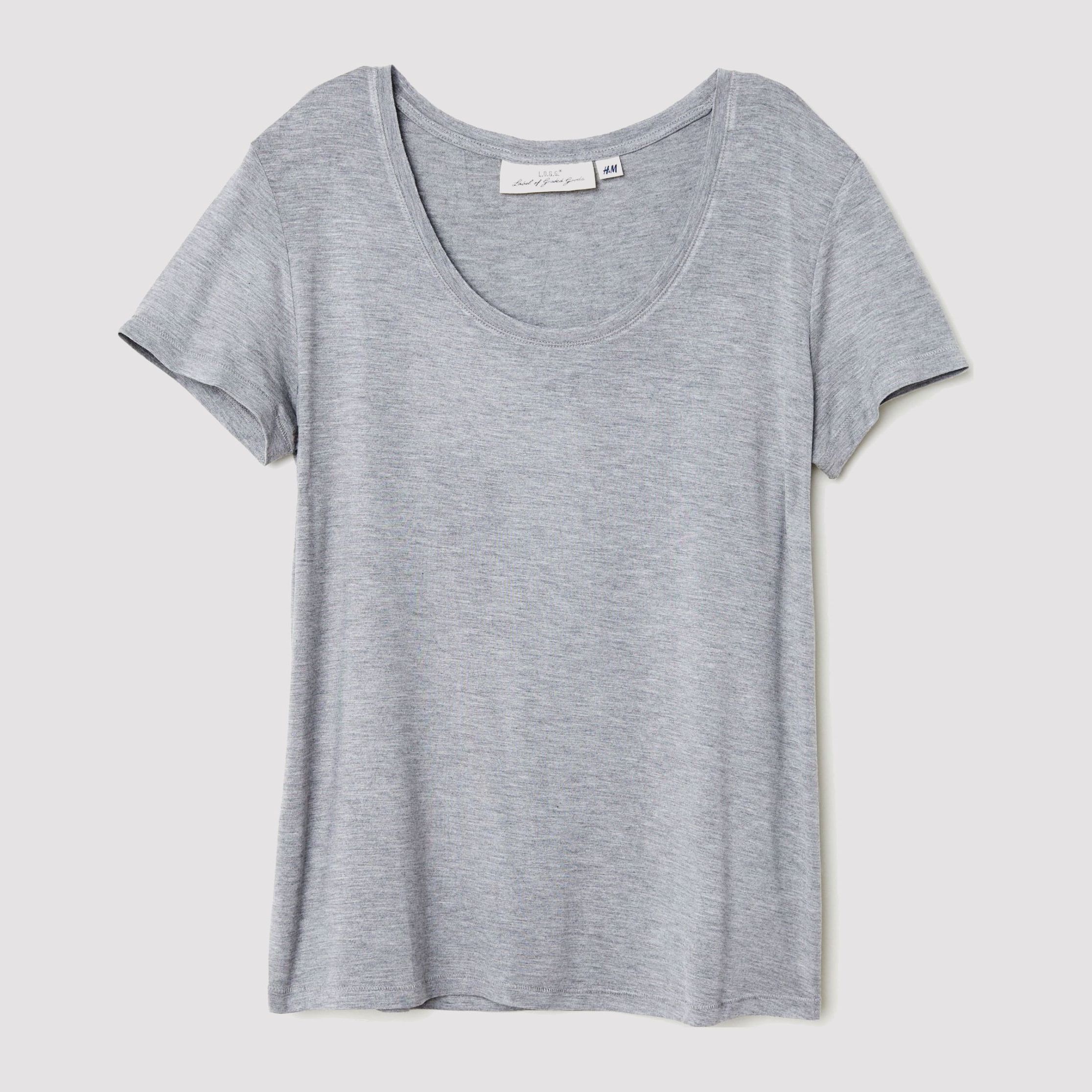 

Футболка H&M 6264107-ABKU S Серая