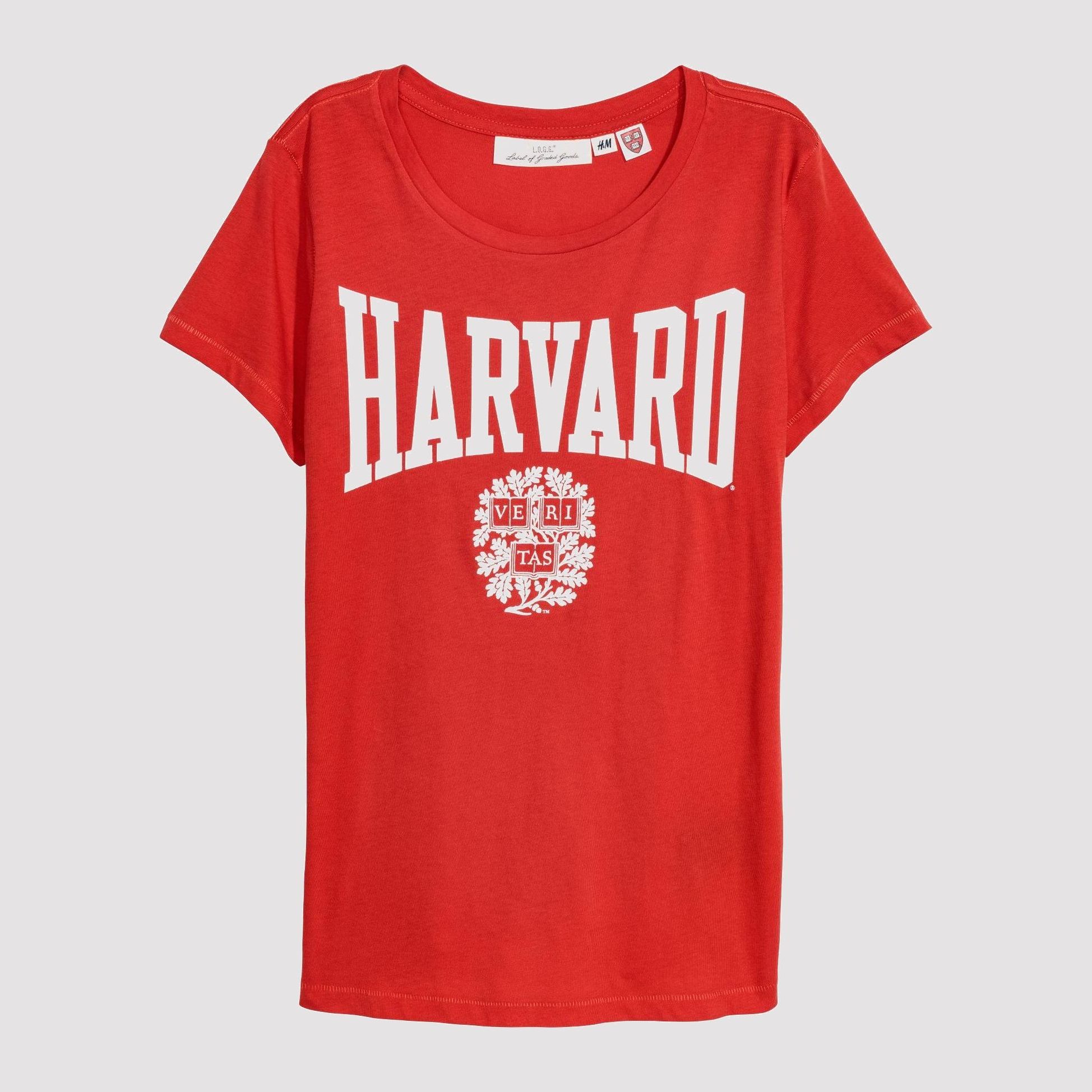 

Футболка H&M 6226587-AAGS M Красная с белым