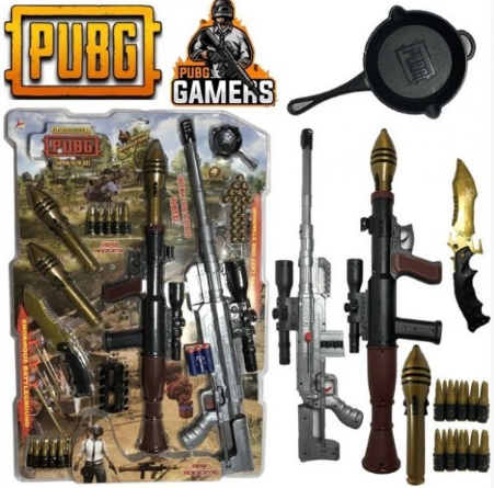 

Игровой набор оружия PUBG 12 ABC