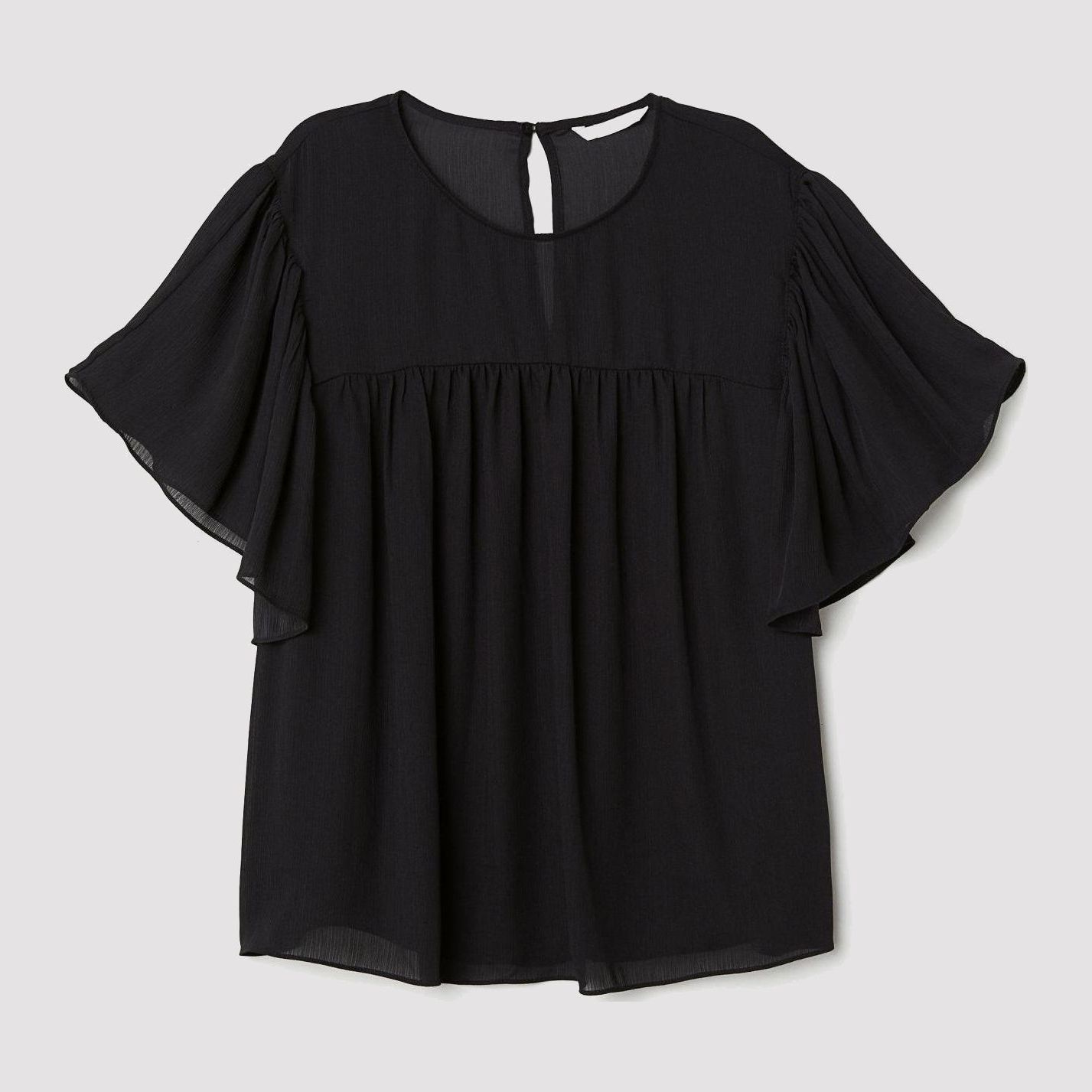 

Блузка H&M 6649498-AAAD 32 Черная