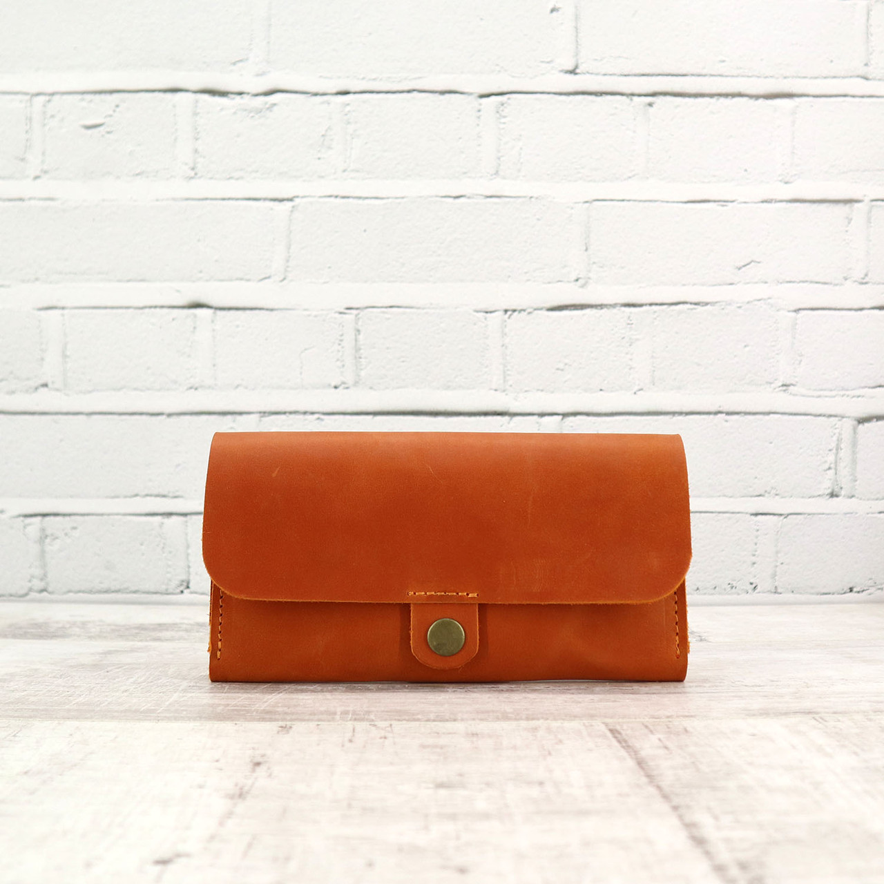 

Кошелек Mihey envelop апельсин из натуральной кожи crazy horse 1250305