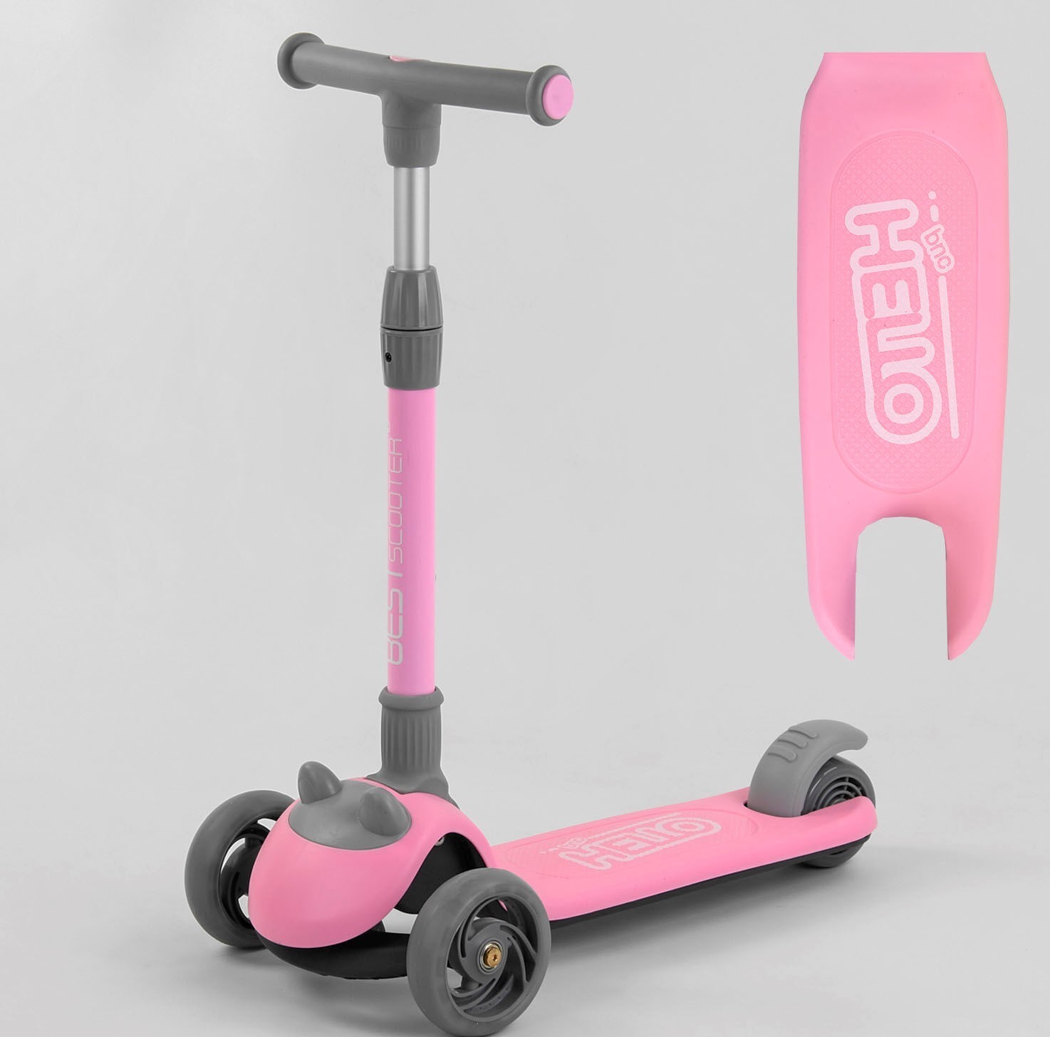 

Самокат трехколесный D-0555 Best Scooter, Розовый