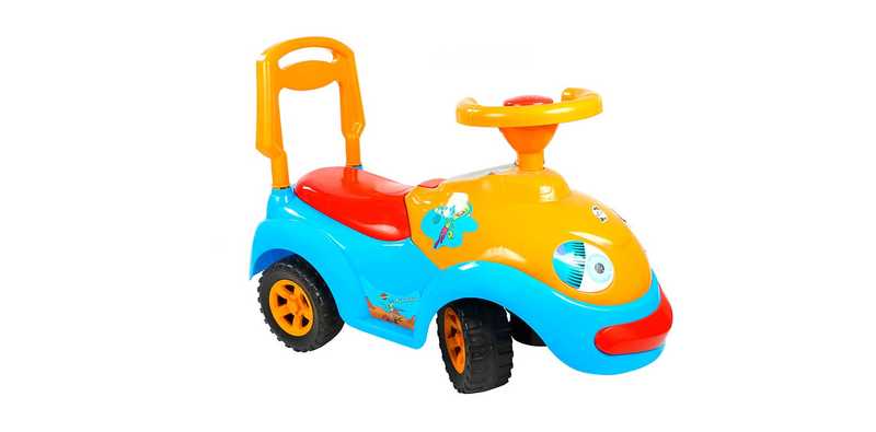 

Толокар-Каталка Луноходик "ORION" Blue/Orange (80352)