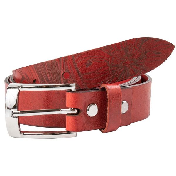 

Женский кожаный ремень ETERNO clj-30-12263-red-nata