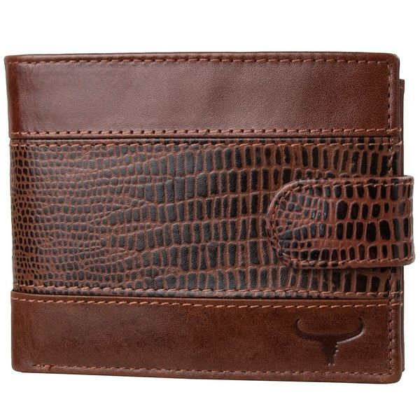 

Кошелек мужской кожаный BUFFALO WILD dnkn992l-vtc-brown