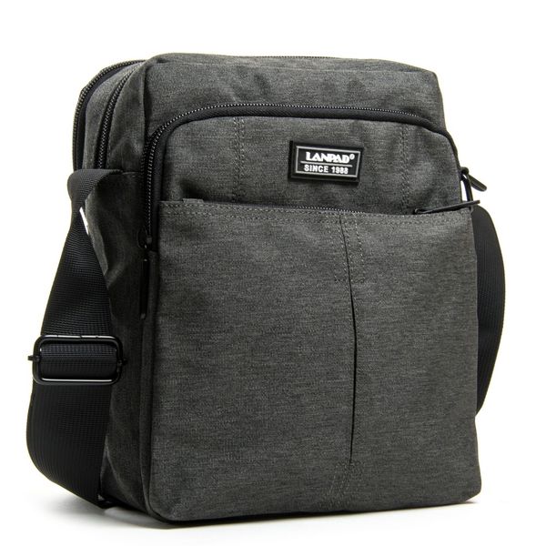

Мужская сумка через плечо Lanpad 98708 grey