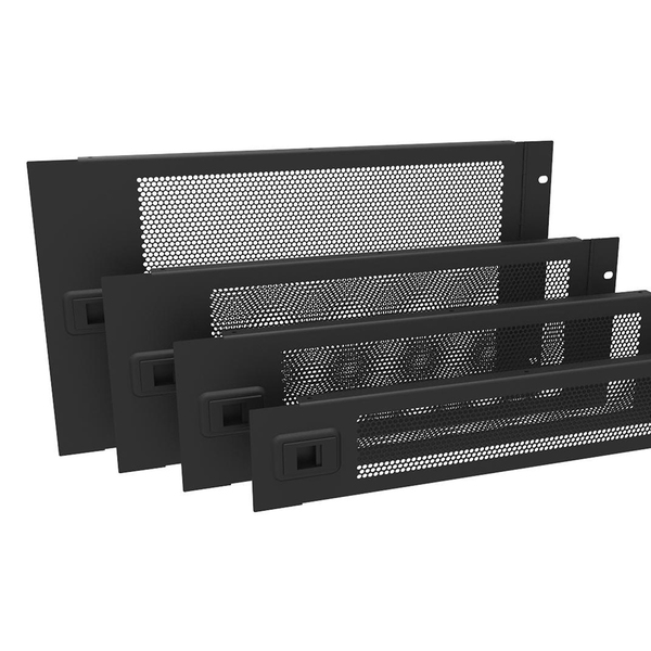 

Дверца 2 Unit вентилируемая с петлей и защелкой Penn Elcom R1272/2UVk Сталь
