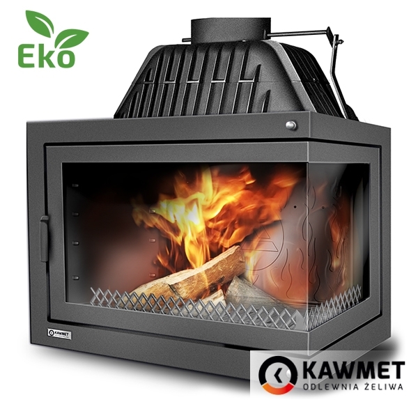 

Каминная топка KAWMET W17 16KW правая боковая без рамы