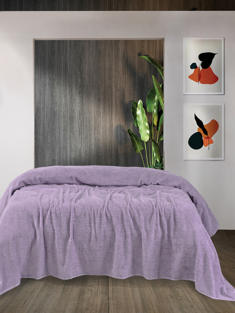

Простынь Iris Home махровая - Wisteria 155*220